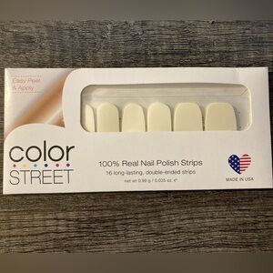 Color Street Clear As Day Nail Polish Strips